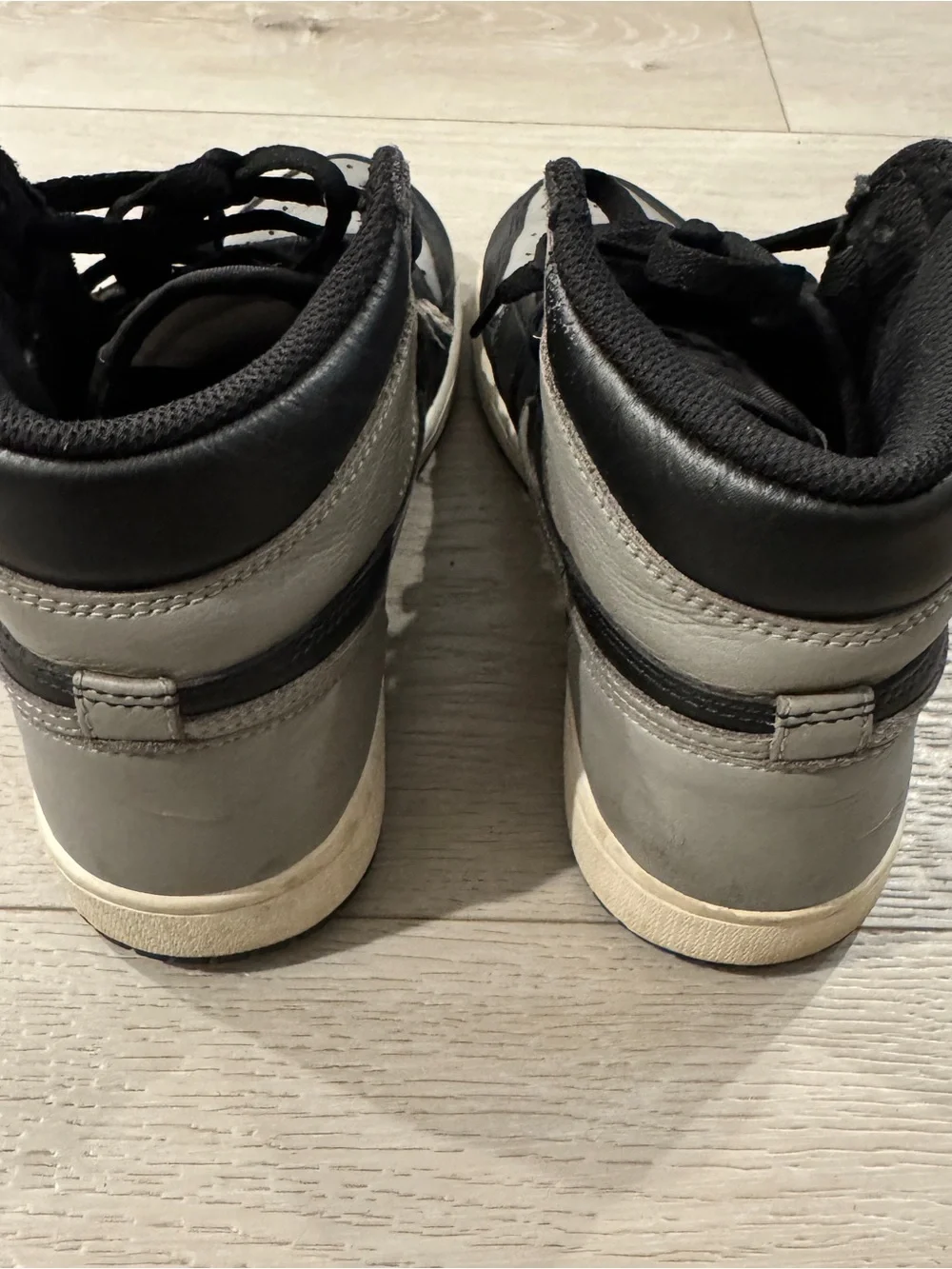 Nike Air Jordan 1 OG High Shadow Grey Black Shoes Sneakers Unisex sz. 8